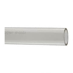 Made in USA - 1" ID x 1-1/4" OD, 1/8" Wall Thickness, Cut to Length (50' Standard Length) Plastic Tube - Clear, 14 Max psi, 40 Hardness - Caliber Tooling