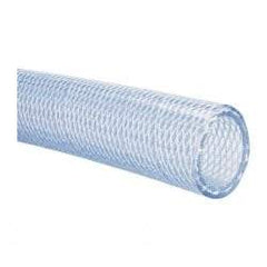 Made in USA - 1-1/4" ID x 1-11/16" OD, 7/32" Wall Thickness, Cut to Length (50' Standard Length) PVC Tube - Clear, 80 Max psi, 80 Hardness - Caliber Tooling