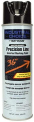 Rust-Oleum - 17 fl oz Black Marking Paint - 600' to 700' Coverage at 1" Wide, Water-Based Formula - Caliber Tooling