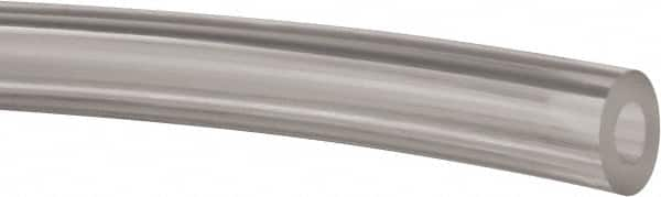 Made in USA - 1/4" ID x 1/2" OD, 1/8" Wall Thickness, Cut to Length (100' Standard Length) Polyurethane Tube - Clear, 71 Max psi - Caliber Tooling