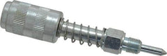 PRO-LUBE - 1/8 Thread, Needle Nose Adapter Grease Gun Adapter - 19/32" Needle Length x 4.75mm Needle Diam, NPT Thread, Quick Disconnect Adapter - Caliber Tooling