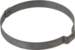 Oetiker - 54.4 to 57.5mm, Zinc-Plated 1-Ear Clamp - 2-1/4" Noml Size, 10mm Inner Width, 7mm Wide x 0.75mm Thick, Carbon Steel - Caliber Tooling