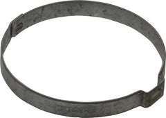 Oetiker - 55.9 to 59mm, Zinc-Plated 1-Ear Clamp - 2-5/16" Noml Size, 10mm Inner Width, 7mm Wide x 0.75mm Thick, Carbon Steel - Caliber Tooling