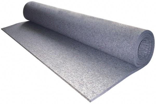 Made in USA - 5/8 Inch Thick x 60 Inch Wide x 60 Inch Long, Pressed Wool Felt Sheet - 10 Lbs/Square Yd., Gray, 400 psi - Caliber Tooling