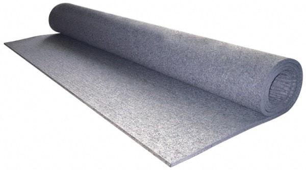 Made in USA - 1/8 Inch Thick x 72 Inch Wide x 12 Inch Long, Pressed Wool Felt Sheet - 1.5 Lbs/Square Yd., Gray, 250 psi - Caliber Tooling