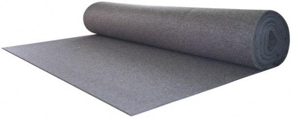 Made in USA - 1/2 Inch Thick x 72 Inch Wide x 60 Inch Long, Pressed Wool Felt Sheet - 4.2 Lbs/Square Yd., Gray, 75 psi - Caliber Tooling