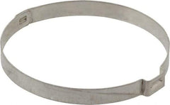 Oetiker - 60.4 to 63.5mm, 1-Ear Clamp - 2-1/2" Noml Size, 10mm Inner Width, 7mm Wide x 0.6mm Thick, Stainless Steel - Caliber Tooling