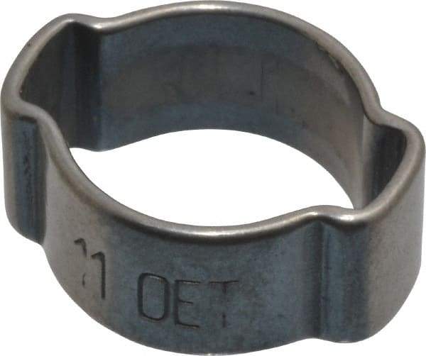 Oetiker - 8 to 11mm, 2 Ear Clamp - 3/8" Nominal Size - Caliber Tooling