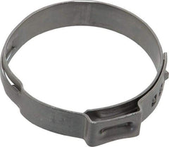 Oetiker - Stepless Ear Clamp - 1-3/16" Noml Size, 10mm Inner Width, 7mm Wide x 0.6mm Thick, Stainless Steel - Caliber Tooling