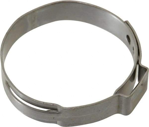 Oetiker - Stepless Ear Clamp - 1-5/16" Noml Size, 10mm Inner Width, 7mm Wide x 0.6mm Thick, Stainless Steel - Caliber Tooling