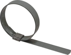 IDEAL TRIDON - 2-1/2" ID, Galvanized Steel Preformed J-Type Clamp - 5/8" Wide x 0.03" Thick - Caliber Tooling