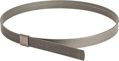 IDEAL TRIDON - 7" ID, Galvanized Steel Preformed Center Punch Type Clamp - 5/8" Wide x 0.03" Thick - Caliber Tooling