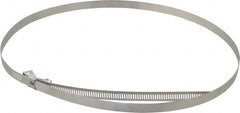 IDEAL TRIDON - SAE Size 216, 10-3/16 to 14" Diam, Stainless Steel Quick Release Worm Drive Clamp - 1/2" Wide, Material Grade 301, Series 550 - Caliber Tooling