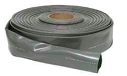 Continental ContiTech - 4" ID x 4.33 OD, 45 Working psi, Gray Hose, Lays Flat - Cut to Length, -10 to 150°F - Caliber Tooling