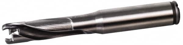 Kennametal - 18 to 18.99mm Diam, 5xD, 3.74" Max Depth, 3/4" Shank Diam, 120.85mm Flute, 6-7/8" OAL, Replaceable Tip Drill - KTIP0719HP Insert, W Seat Size, Series KenTIP - Caliber Tooling