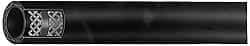 Continental ContiTech - 25' Long, 3/4" Fitting, Male NPT Fitting, -40 to 450°F, Synthetic Rubber High Temp & High Pressure Hose - 3/4" Inside x 1-9/32" Outside Diam, Black, 250 psi - Caliber Tooling