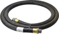 Continental ContiTech - 3/4" ID x 1-1/8" OD x 8' OAL, NPT Male x Male Petroleum Transfer Hose - 100 Max Working psi, 3/4" Fitting, Black - Caliber Tooling