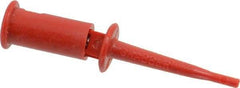 Pomona - Red Electrical Test Equipment Clip - Use with SMD Grabbers - Caliber Tooling