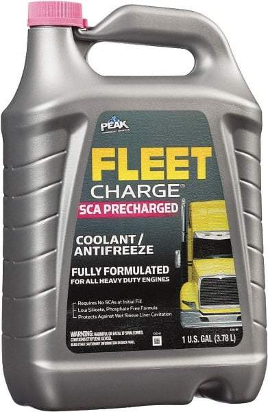 Peak - 1 Gal Heavy Duty Antifreeze & Coolant - Ethylene Glycol with SCA & Inhibitors Composition - Caliber Tooling