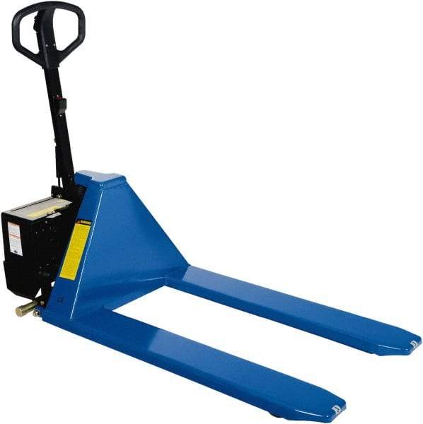 Vestil - 3,000 Lb Capacity, 31-1/2" Lift Portable Tote Lifter - 3-1/2" Min Lift Height, 45" Fork Length x 6-1/2" Fork Width, 26-1/2" Overall Width - Caliber Tooling