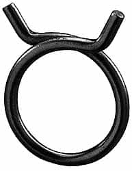Rotor Clip - 1.62" Wide, Carbon Steel Single Wire Hose Clamp - Caliber Tooling