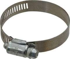 IDEAL TRIDON - SAE Size 32, 1-9/16 to 2-1/2" Diam, Carbon Steel Worm Drive Clamp - 1/2" Wide, Series 600 - Caliber Tooling