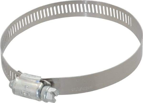 IDEAL TRIDON - SAE Size 48, 2-9/16 to 3-1/2" Diam, Carbon Steel Worm Drive Clamp - 1/2" Wide, Series 600 - Caliber Tooling