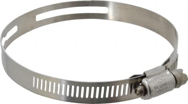 IDEAL TRIDON - SAE Size 60, 3-5/16 to 4-1/4" Diam, Carbon Steel Worm Drive Clamp - 1/2" Wide, Series 600 - Caliber Tooling