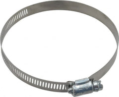 IDEAL TRIDON - SAE Size 64, 2-1/2 to 4-1/2" Diam, Carbon Steel Worm Drive Clamp - 1/2" Wide, Series 600 - Caliber Tooling