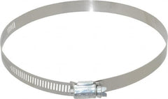 IDEAL TRIDON - SAE Size 88, 4-1/16 to 6" Diam, Carbon Steel Worm Drive Clamp - 1/2" Wide, Series 600 - Caliber Tooling