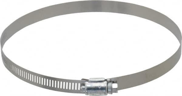 IDEAL TRIDON - SAE Size 96, 4-1/2 to 6-1/2" Diam, Carbon Steel Worm Drive Clamp - 1/2" Wide, Series 600 - Caliber Tooling