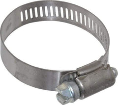 IDEAL TRIDON - SAE Size 24, 1-1/16 to 2" Diam, Stainless Steel Worm Drive Clamp - 1/2" Wide, Material Grade 201, Series 611 - Caliber Tooling