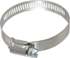 IDEAL TRIDON - SAE Size 36, 1-13/16 to 2-3/4" Diam, Stainless Steel Worm Drive Clamp - 1/2" Wide, Material Grade 201, Series 611 - Caliber Tooling