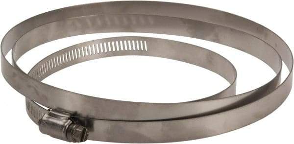 IDEAL TRIDON - SAE Size 270, 15-3/8 to 17-3/8" Diam, Stainless Steel Worm Drive Clamp - 1/2" Wide, Material Grade 201/305, Series 620 - Caliber Tooling