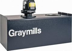 Graymills - 10 Gallon Tank Capacity, Coolant Pump/Motor - 24" Tank Length x 9-3/4" Tank Width x 16" Tank Height - Caliber Tooling