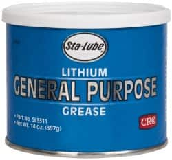 CRC - 14 oz Can Lithium General Purpose Grease - Amber, 300°F Max Temp, NLGIG 2, - Caliber Tooling