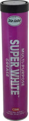 CRC - 14 oz Cartridge Lithium General Purpose Grease - White, 300°F Max Temp, NLGIG 1-1/2, - Caliber Tooling