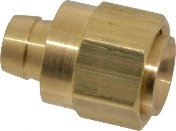 Dixon Valve & Coupling - 3/4 UNF Thread Hose Barb x Female 45° SAE/37° JIC Swivel Connector - 1/2" ID Hose x 1/2" OD Hose, Brass - Caliber Tooling