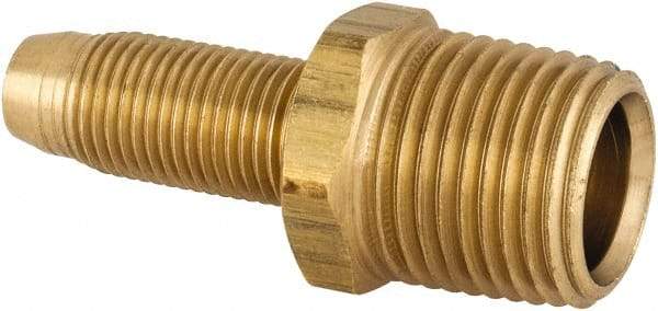 Dixon Valve & Coupling - 1/2 NPTF, Reusable Hose Male Stem - 3/8" Hose ID - Caliber Tooling