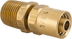 Dixon Valve & Coupling - 1/2 NPTF, Reusable Hose Male Fitting - 3/8" Hose ID x 5/8" Hose OD - Caliber Tooling