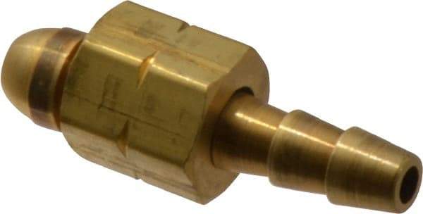 Dixon Valve & Coupling - 3/8" Left Hand Thread, Welding Hose Coupling for Acetylene Line - 3/16" ID - Caliber Tooling