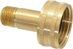 Cerro - 1/4 MPT & 3/4 FGHT Garden Hose Fitting - Brass, Female Hose to Male Pipe Swivel Connector - Caliber Tooling