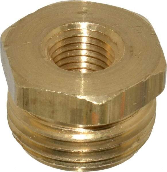 Dixon Valve & Coupling - 1/4 NPTF & 3/4 NH Garden Hose Fitting - Brass, Male Hose to Female Pipe Connector - Caliber Tooling