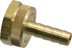 Dixon Valve & Coupling - 3/4 NH Garden Hose Fitting - Brass, Standard Shank Female Swivel Connector - Caliber Tooling