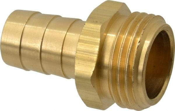 Dixon Valve & Coupling - 3/4 NH Garden Hose Fitting - Brass, Short Shank Male/Female Set Connector - Caliber Tooling