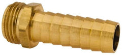 Dixon Valve & Coupling - 3/4 NH Garden Hose Fitting - Brass, Long Shank Male Connector - Caliber Tooling