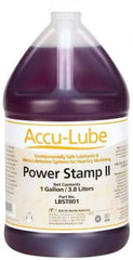 Accu-Lube - Accu-Lube Power Stamp II, 1 Gal Bottle Stamping Fluid - Water Soluble, For Machining - Caliber Tooling