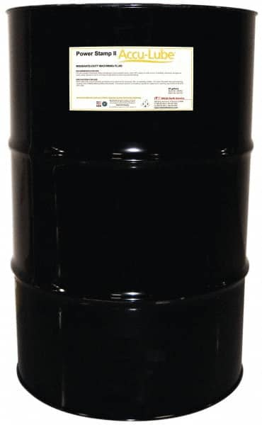 Accu-Lube - Accu-Lube Power Stamp II, 55 Gal Drum Stamping Fluid - Water Soluble, For Machining - Caliber Tooling