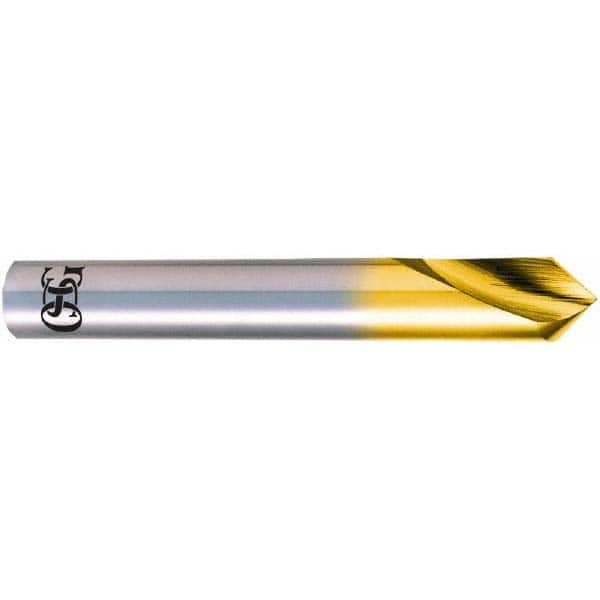 OSG - 3mm Body Diam, 120°, 48mm OAL, High Speed Steel Spotting Drill - Caliber Tooling