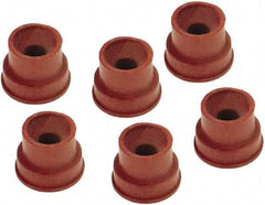 lumax - Grease Fitting Cap - Red, 5 Pieces - Caliber Tooling